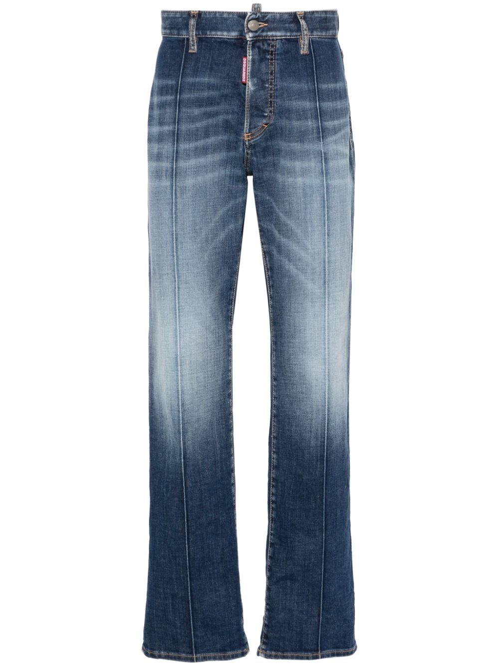 Dsquared2 Richard mid-rise slim-fit jeans - Blue von Dsquared2