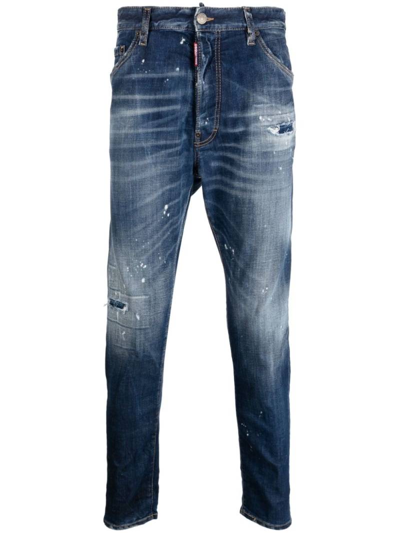 Dsquared2 Skater mid-rise skinny jeans - Blue von Dsquared2