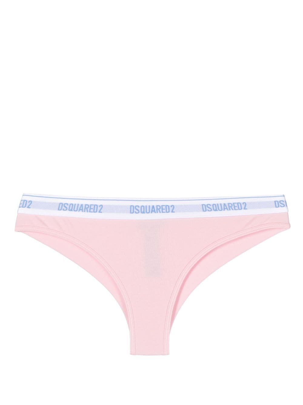 Dsquared2 Technicolor logo-waistband briefs - Pink von Dsquared2