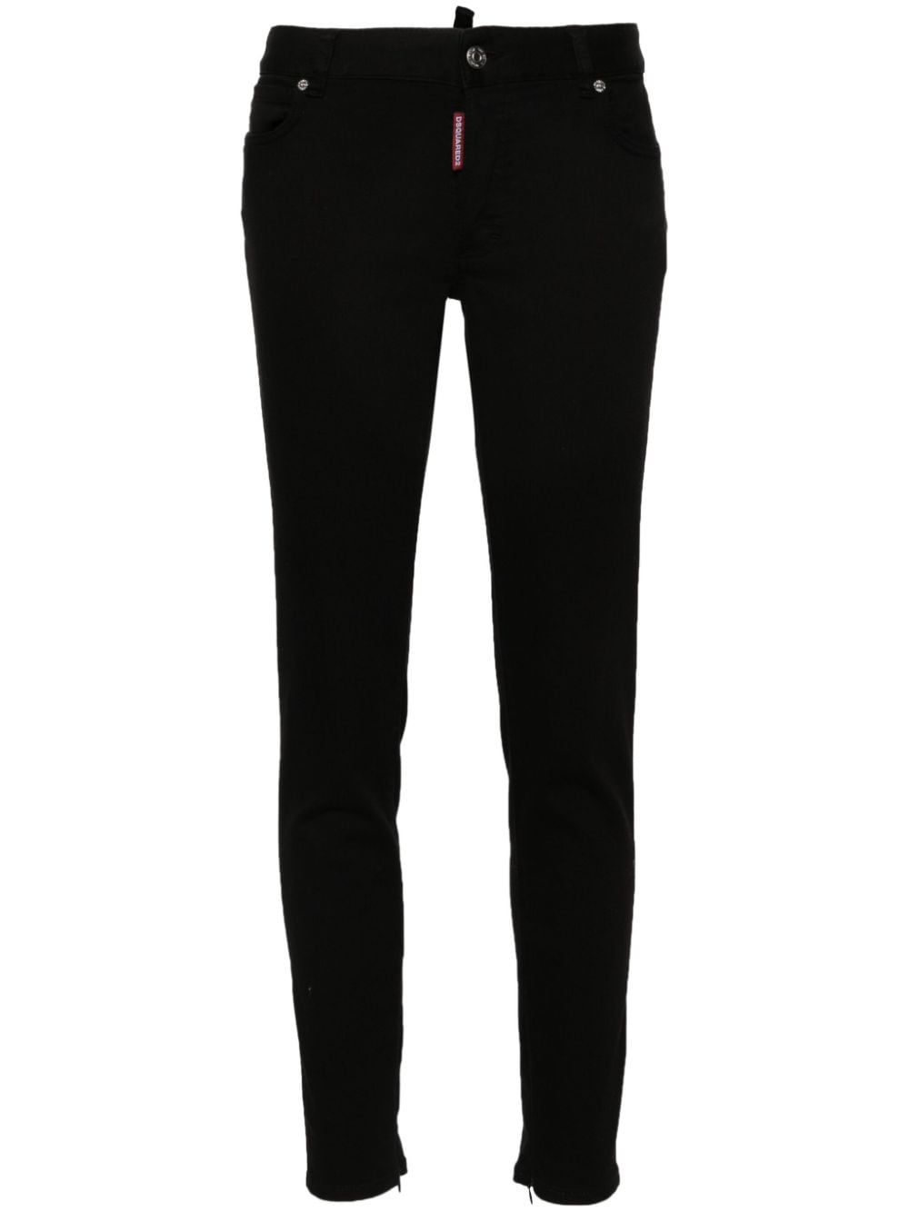 Dsquared2 Twiggy mid-rise skinny jeans - Black von Dsquared2