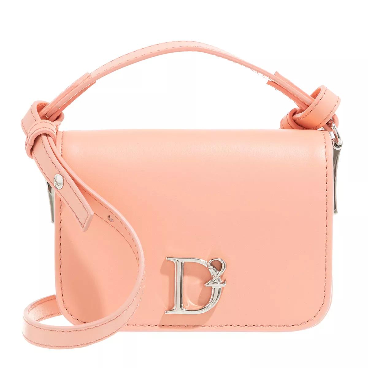 Dsquared2 Umhängetasche - Mini Crossbody Bag - Gr. unisize - in Rosa - für Damen von Dsquared2
