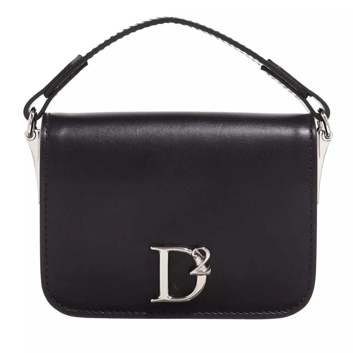 Dsquared2 Umhängetasche - Mini Crossbody Bag - Gr. unisize - in Schwarz - für Damen von Dsquared2