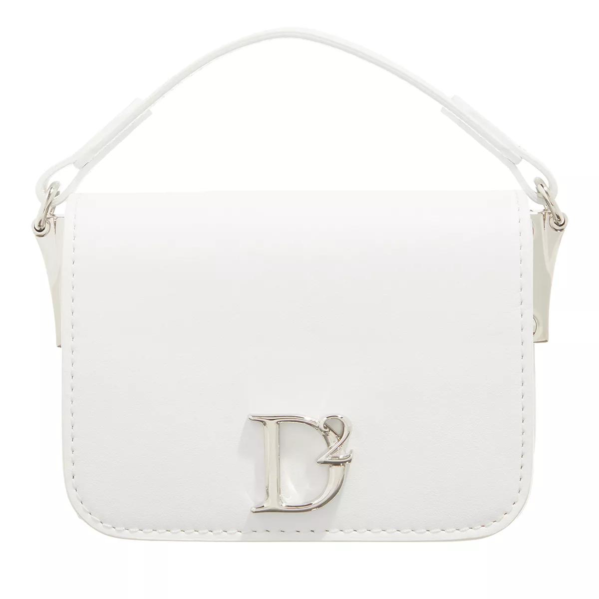 Dsquared2 Umhängetasche - Mini Crossbody - Gr. unisize - in Weiß - für Damen von Dsquared2