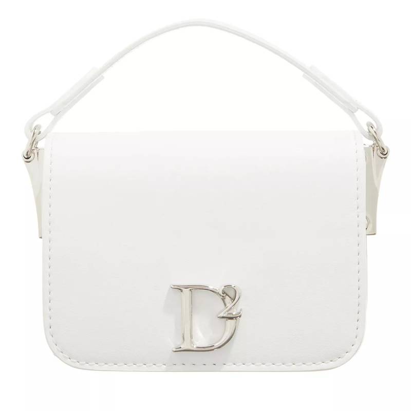 Dsquared2 Umhängetasche - Mini Crossbody - Gr. unisize - in Weiß - für Damen von Dsquared2