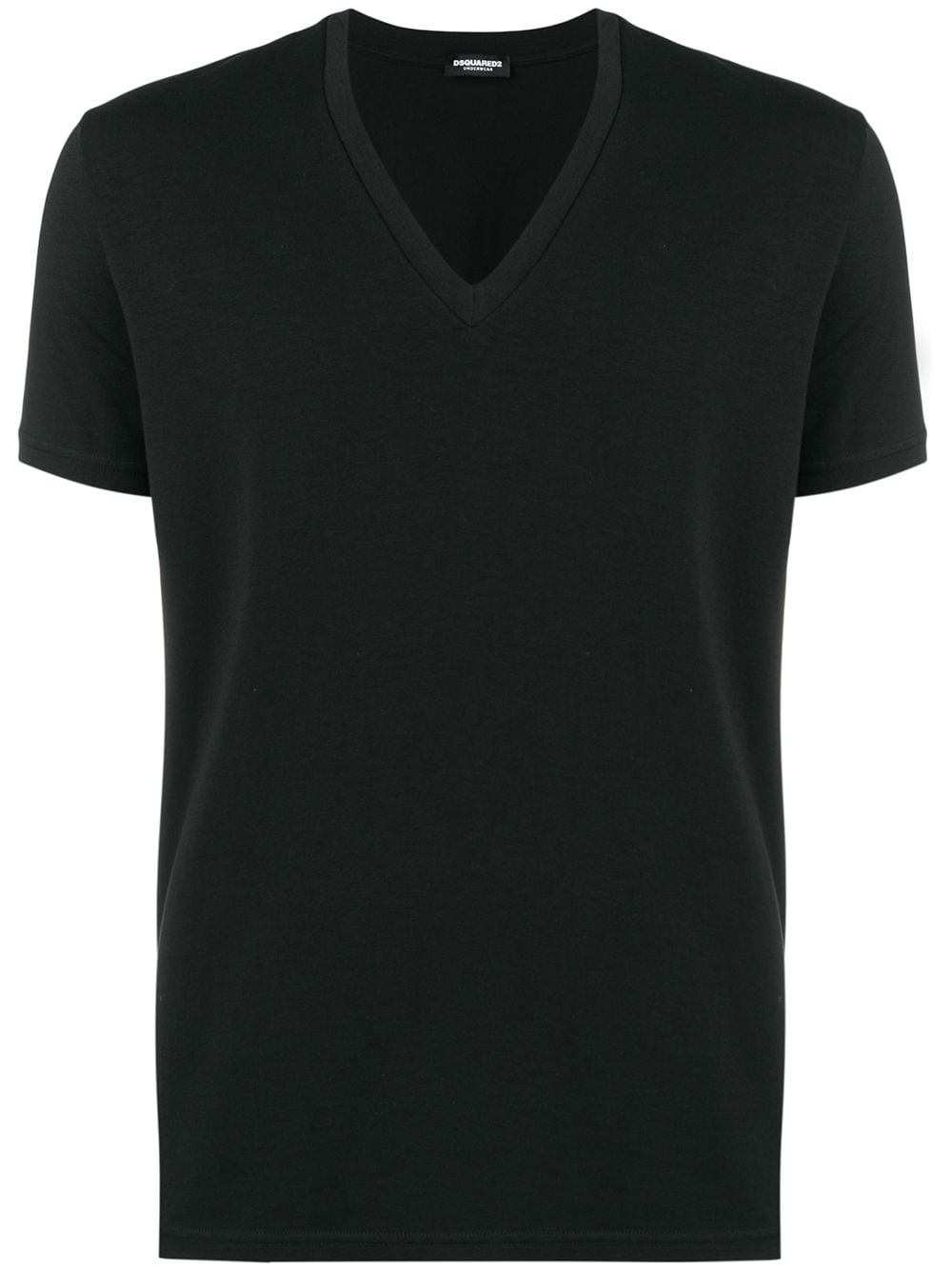 Dsquared2 V-neck short-sleeved T-shirt - Black von Dsquared2