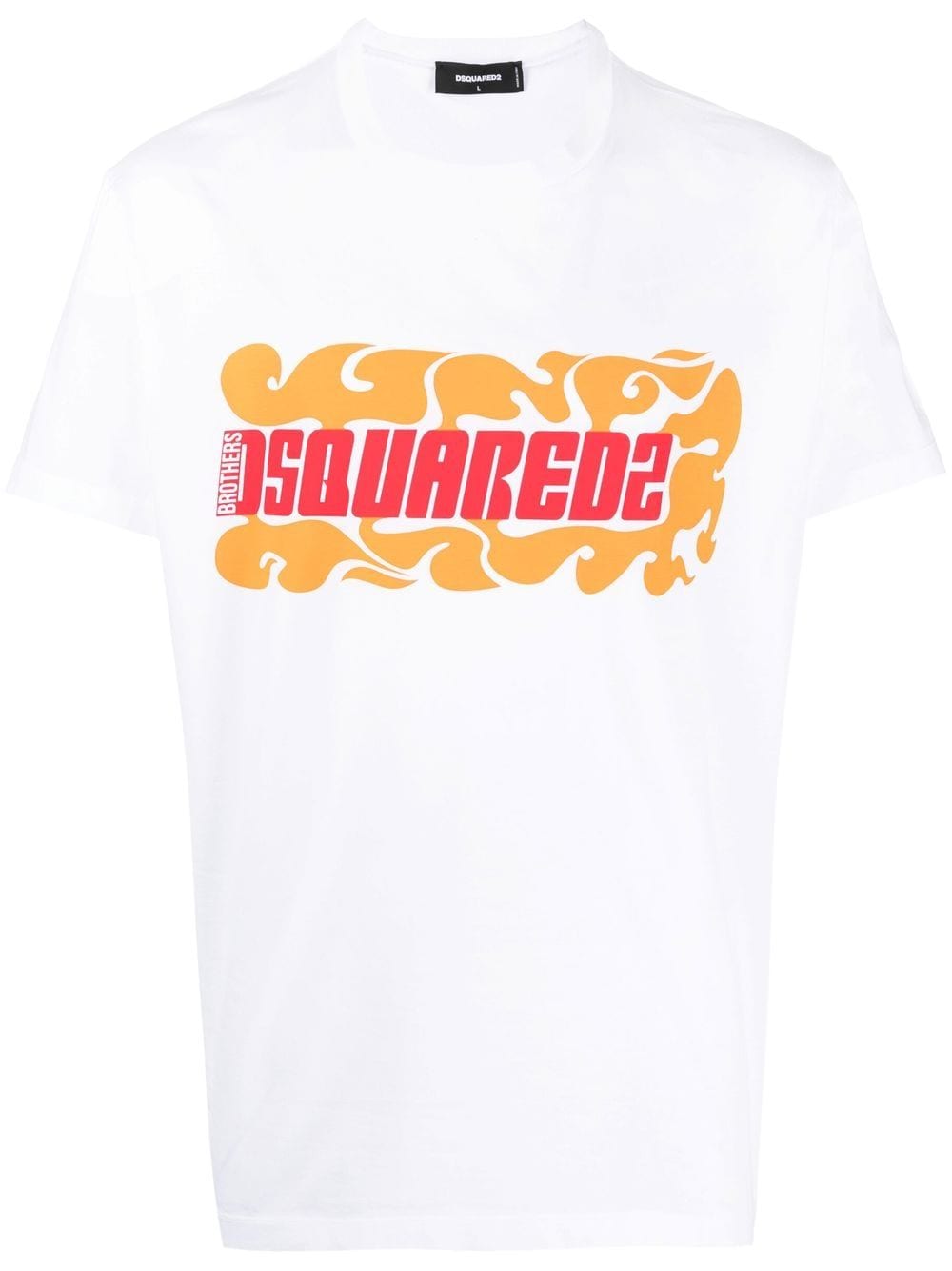 Dsquared2 Wave logo-print T-shirt - White von Dsquared2