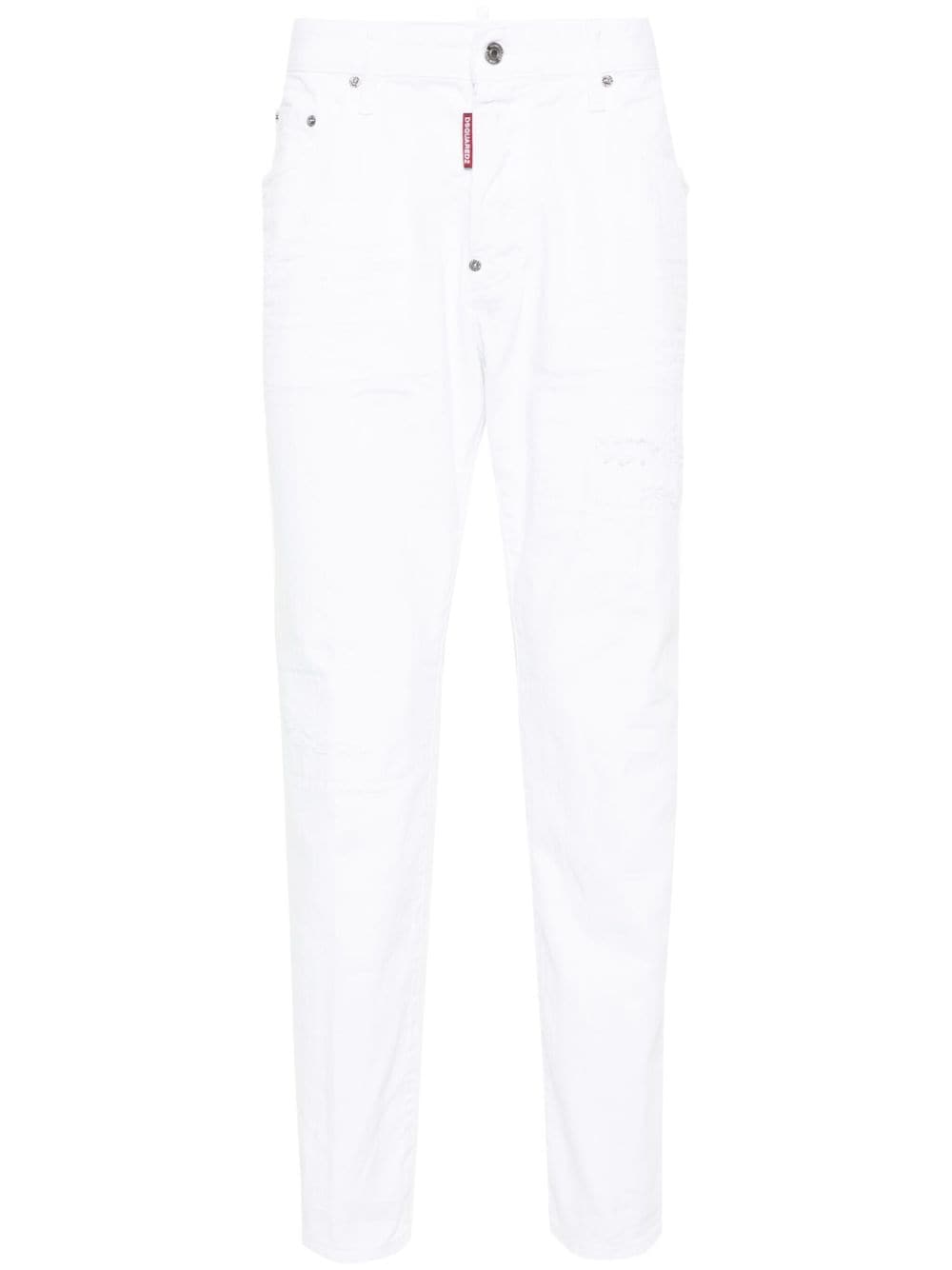 Dsquared2 White Bull Skater mid-rise slim-fit jeans von Dsquared2