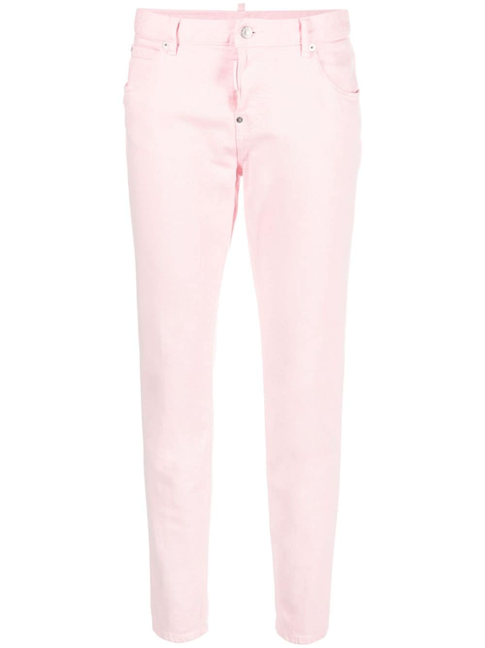 Dsquared2 White Bull slim-leg jeans - Pink von Dsquared2