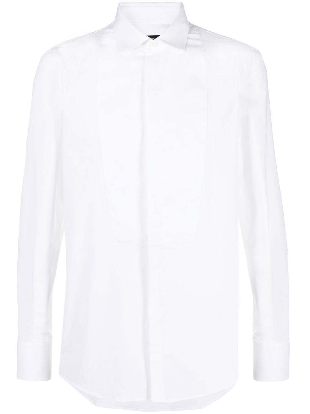 Dsquared2 bib-front long-sleeve shirt - White von Dsquared2
