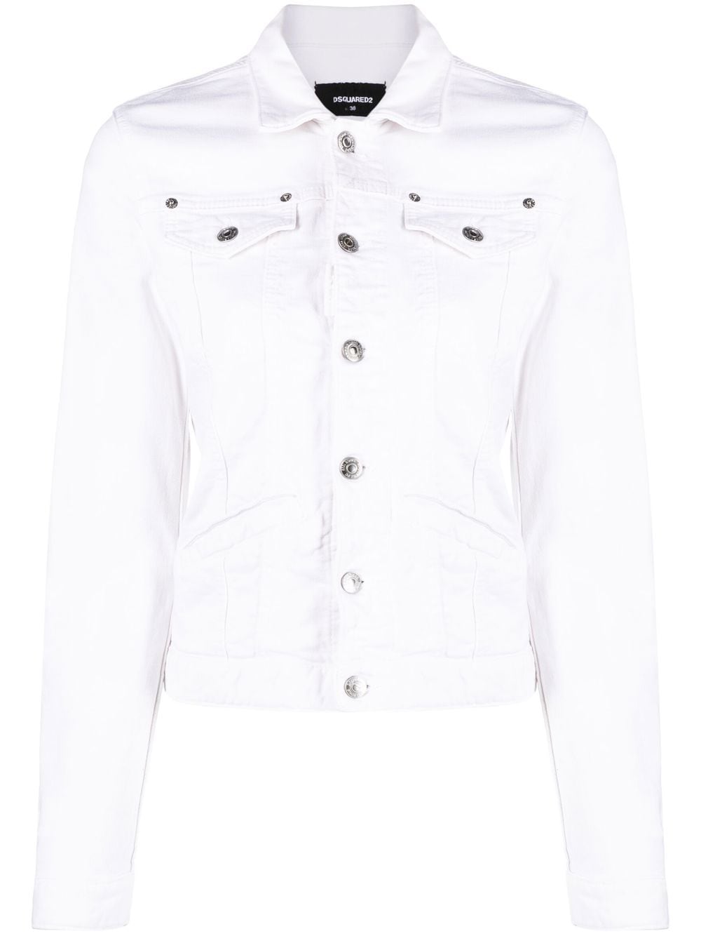 Dsquared2 buttoned long-sleeve jacket - White von Dsquared2