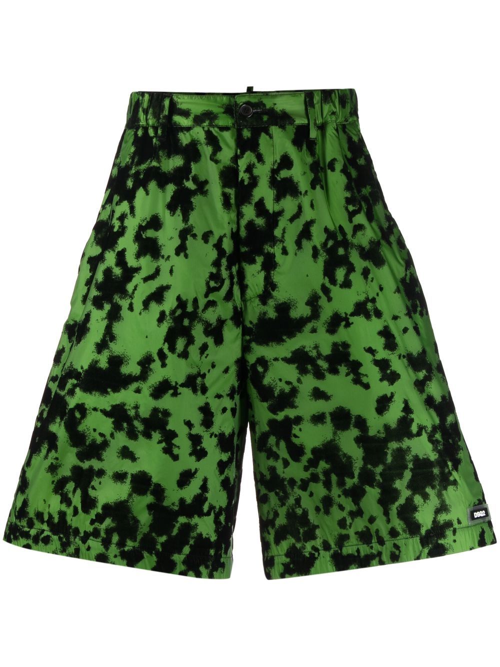 Dsquared2 camouflage-print Bermuda shorts - Green von Dsquared2