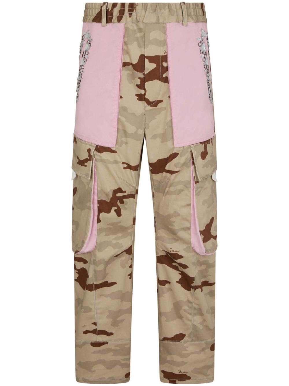 Dsquared2 camouflage-print cargo trousers - Green von Dsquared2