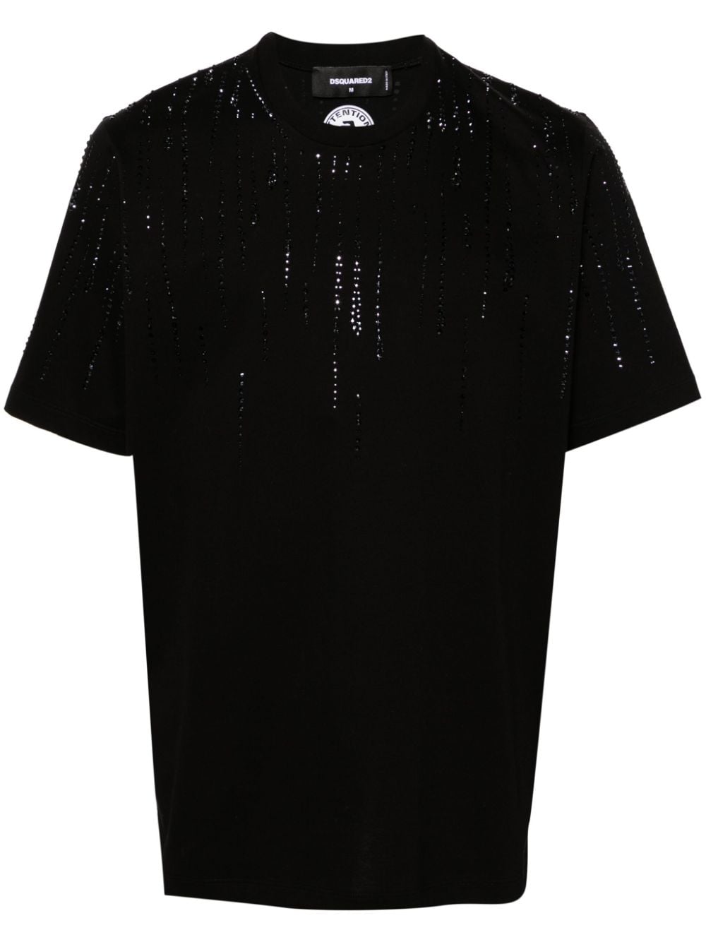 Dsquared2 crystal-embellished T-shirt - Black von Dsquared2
