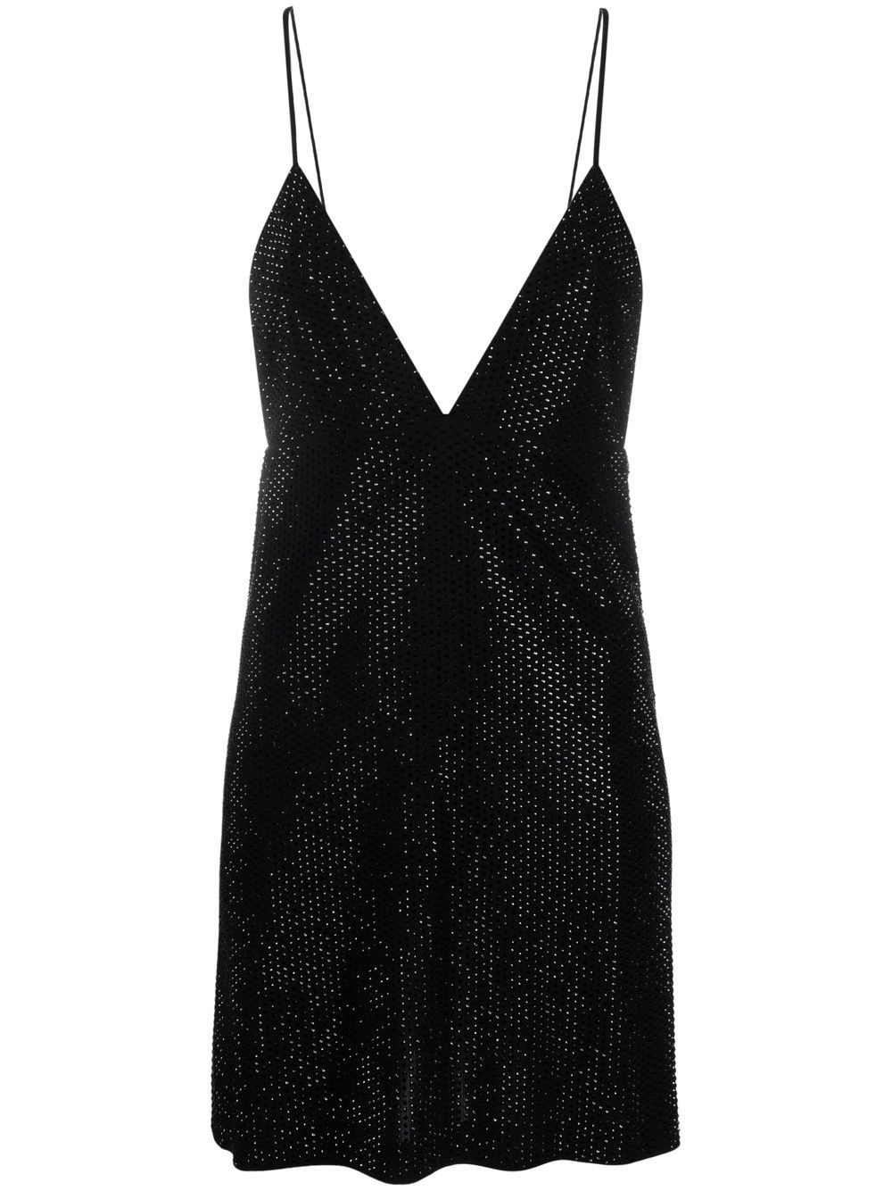 Dsquared2 crystal-embellished mini dress - Black von Dsquared2