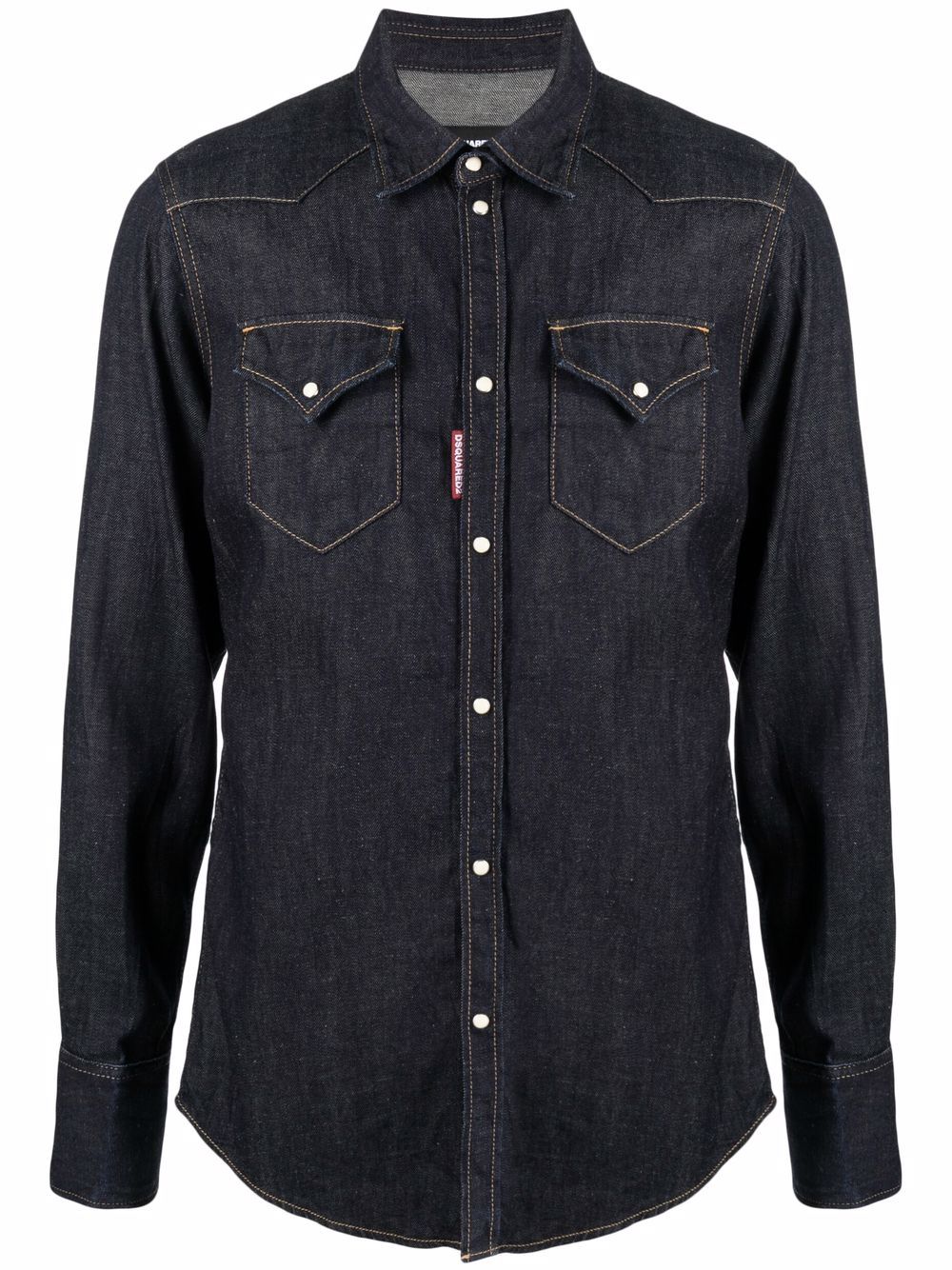 Dsquared2 dark-wash denim shirt - Blue von Dsquared2