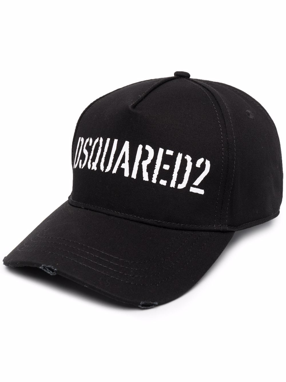 Dsquared2 embroidered logo cap - Black von Dsquared2