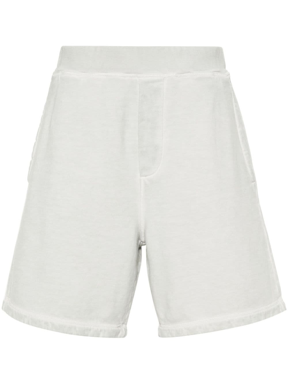 Dsquared2 faded-effect cotton shorts - Grey von Dsquared2