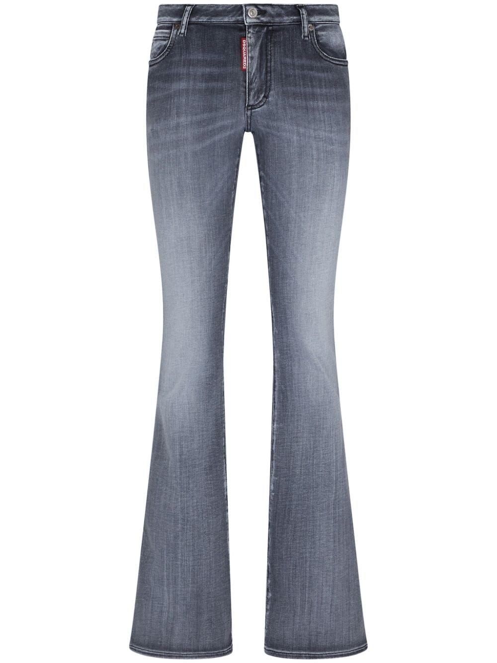 Dsquared2 faded flared jeans - Grey von Dsquared2
