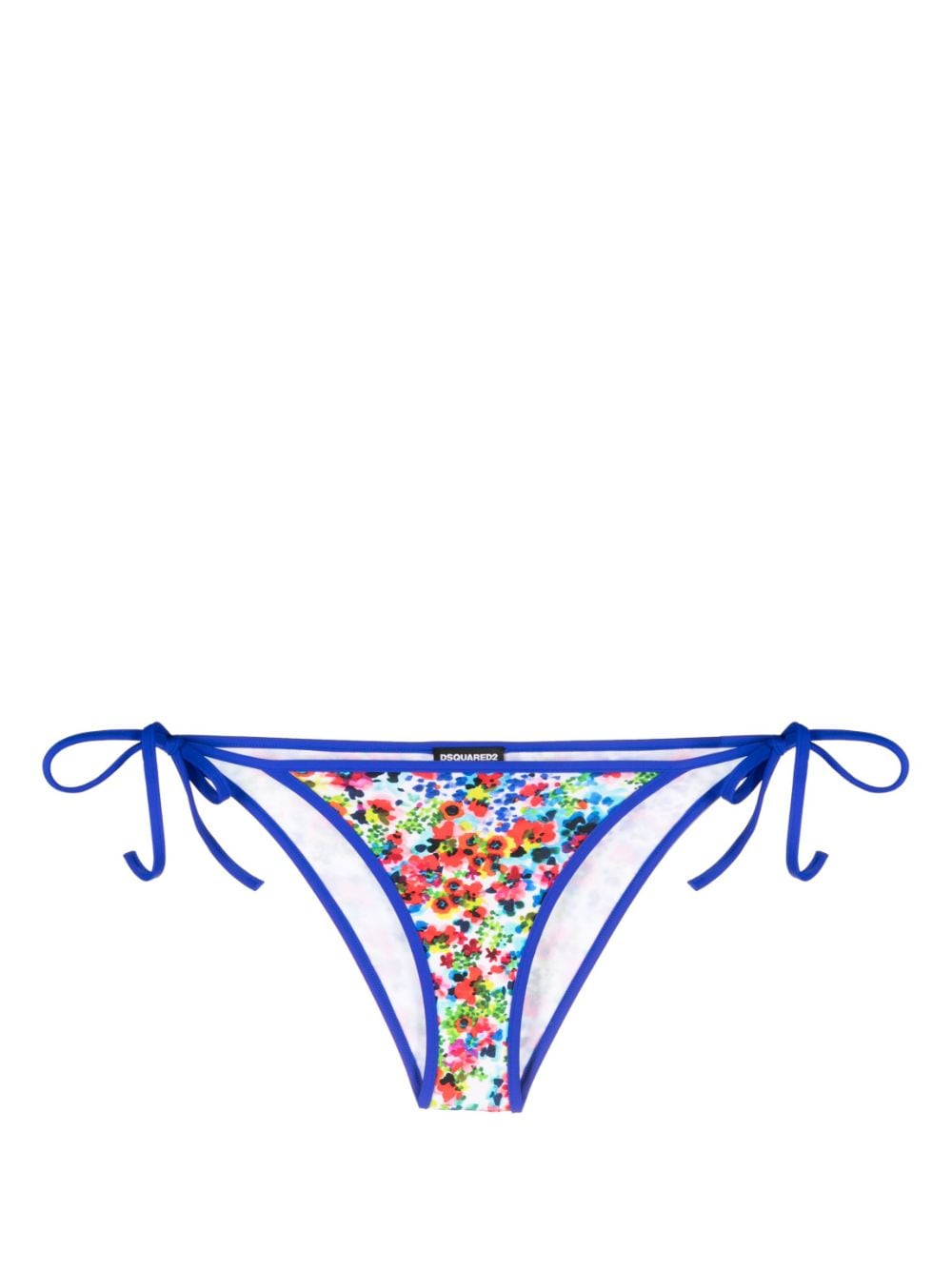 Dsquared2 floral-print bikini bottoms - Blue von Dsquared2