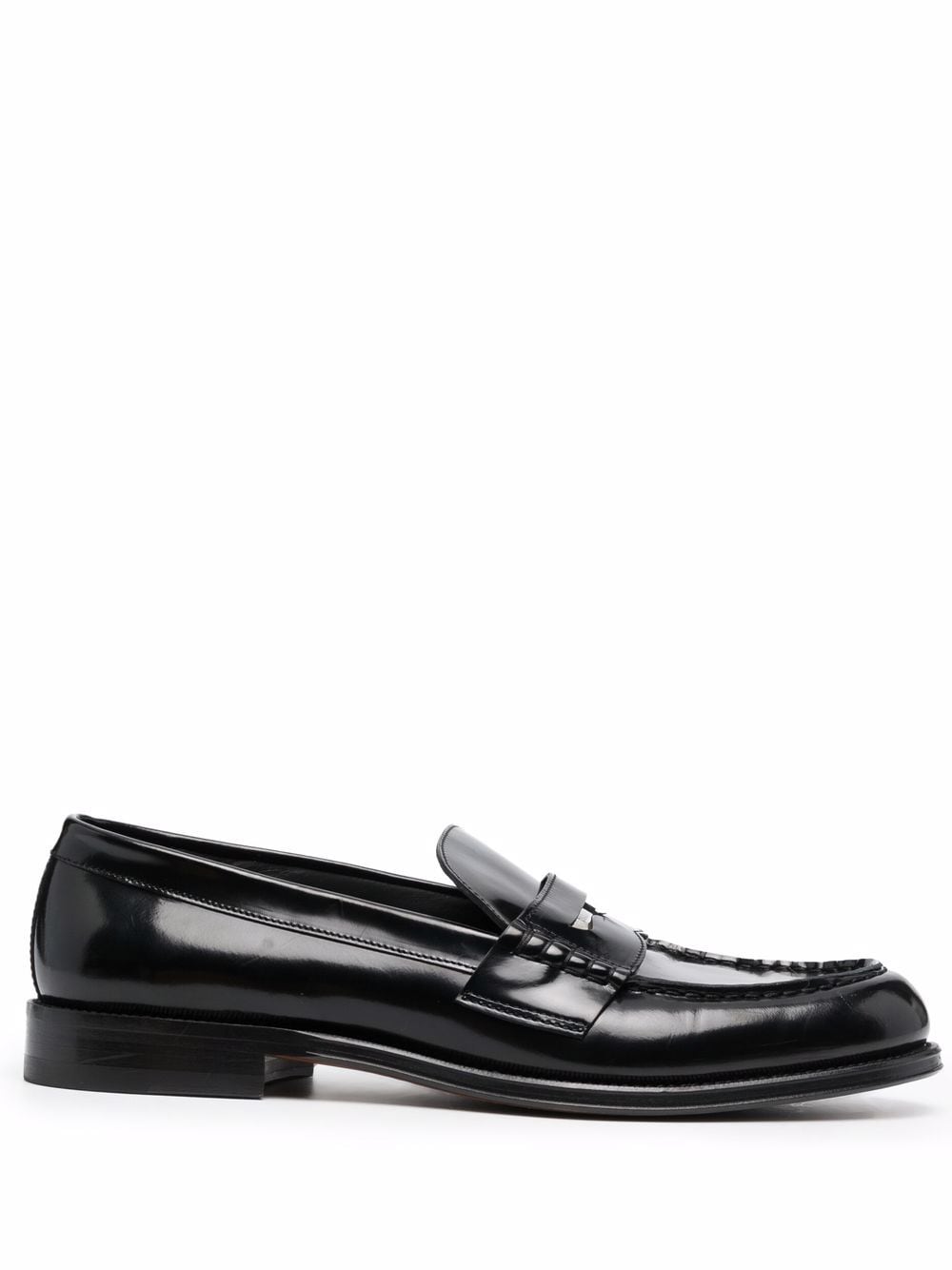 Dsquared2 high-shine penny loafers - Black von Dsquared2