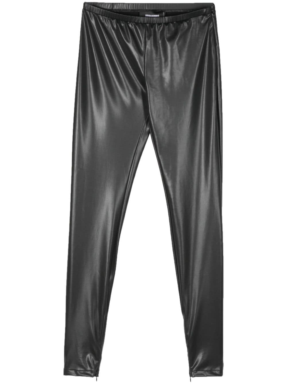Dsquared2 high-shine skinny trousers - Black von Dsquared2