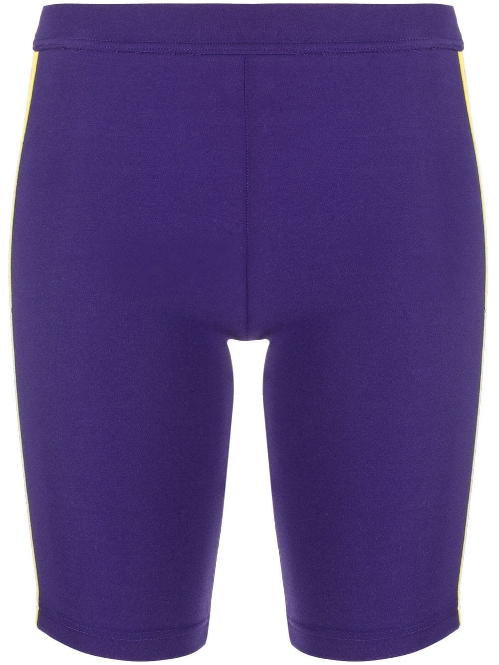 Dsquared2 high-waist logo-tape shorts - Purple von Dsquared2