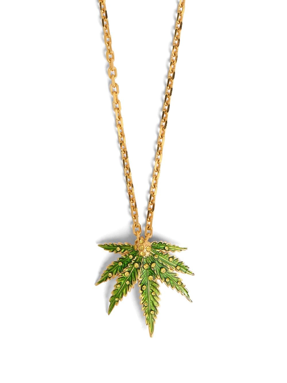 Dsquared2 leaf-pendant necklace - Gold von Dsquared2