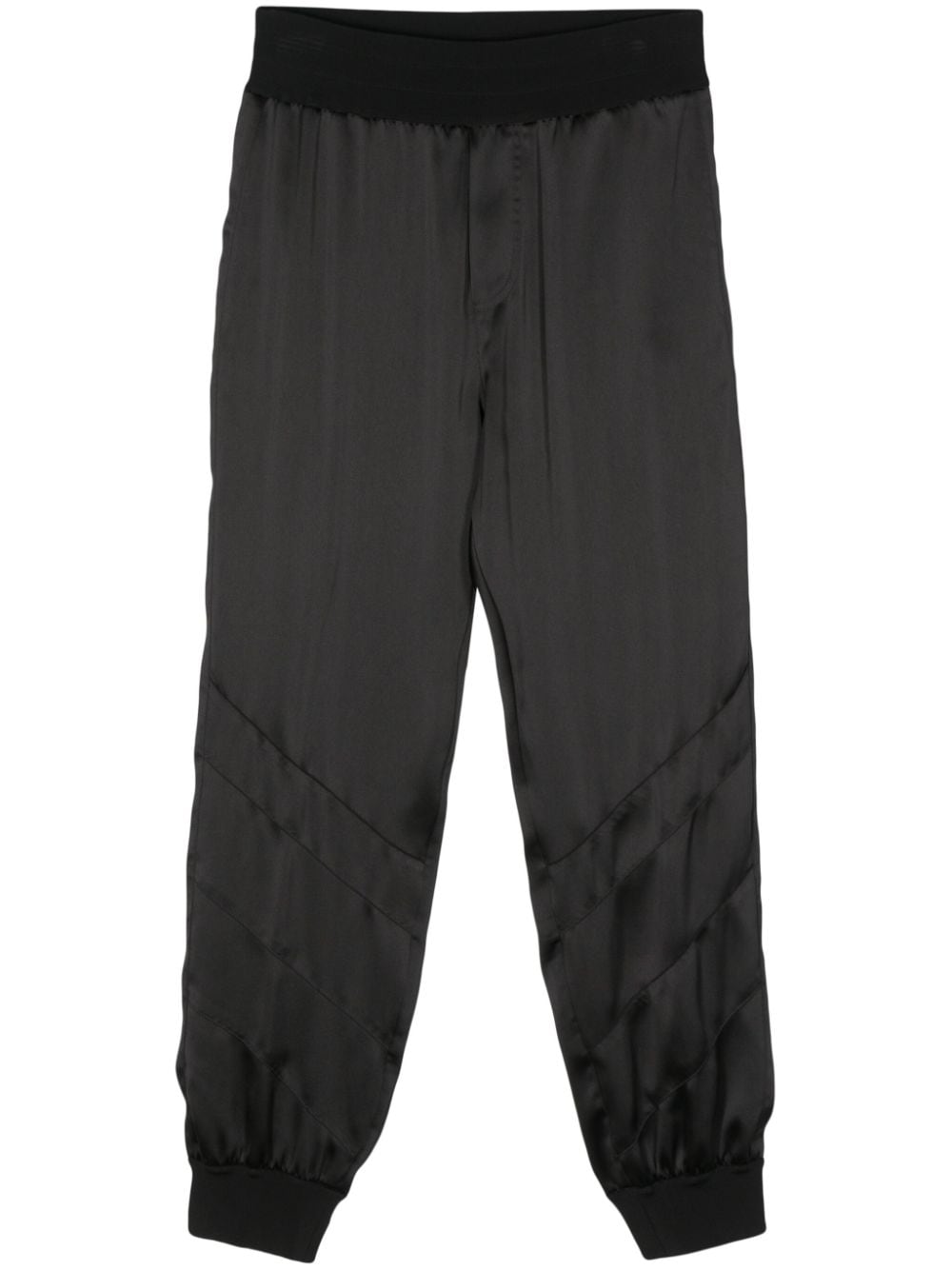 Dsquared2 logo-appliqué track pants - Black von Dsquared2