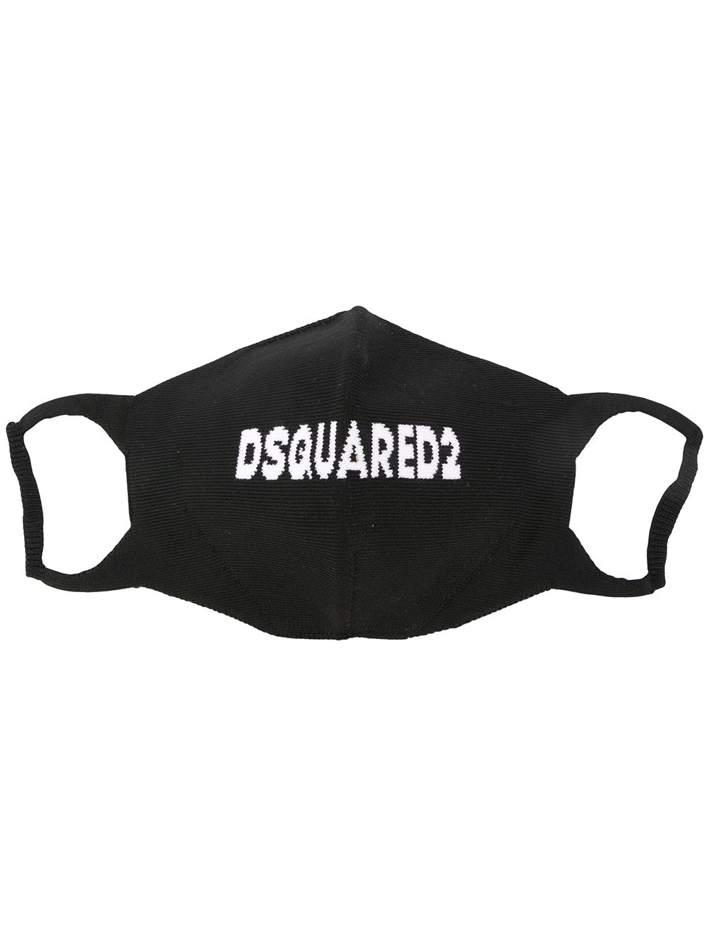 Dsquared2 logo-embellished face mask - Black von Dsquared2