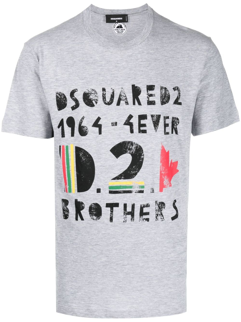 Dsquared2 logo-print T-shirt - Grey von Dsquared2