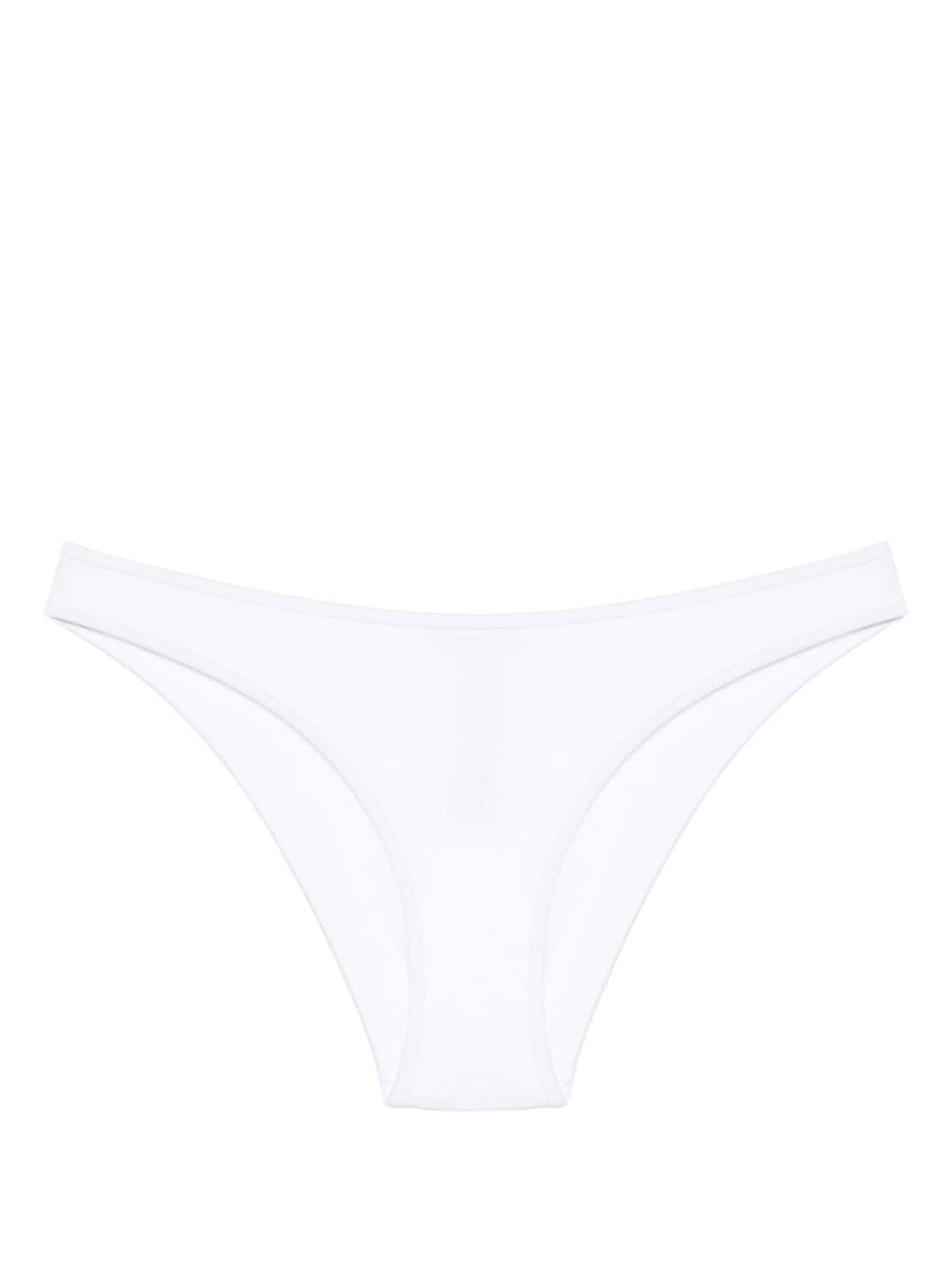 Dsquared2 logo-print bikini bottom - White von Dsquared2