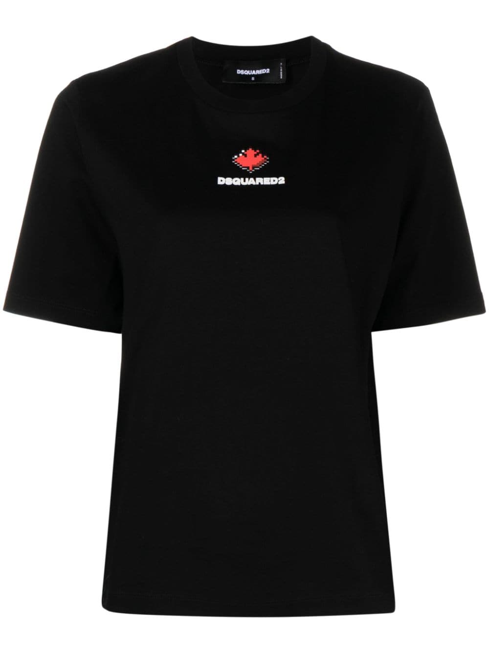 Dsquared2 logo-print cotton T-shirt - Black von Dsquared2