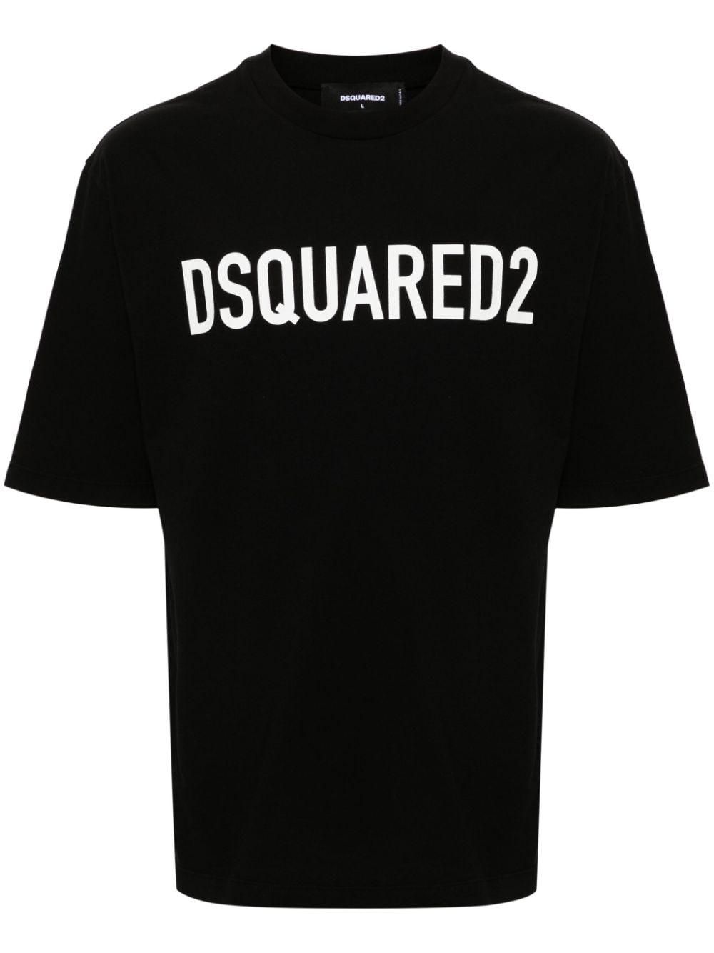 Dsquared2 logo-print cotton T-shirt - Black von Dsquared2