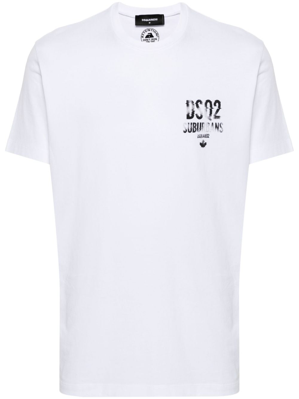 Dsquared2 logo-print cotton T-shirt - White von Dsquared2