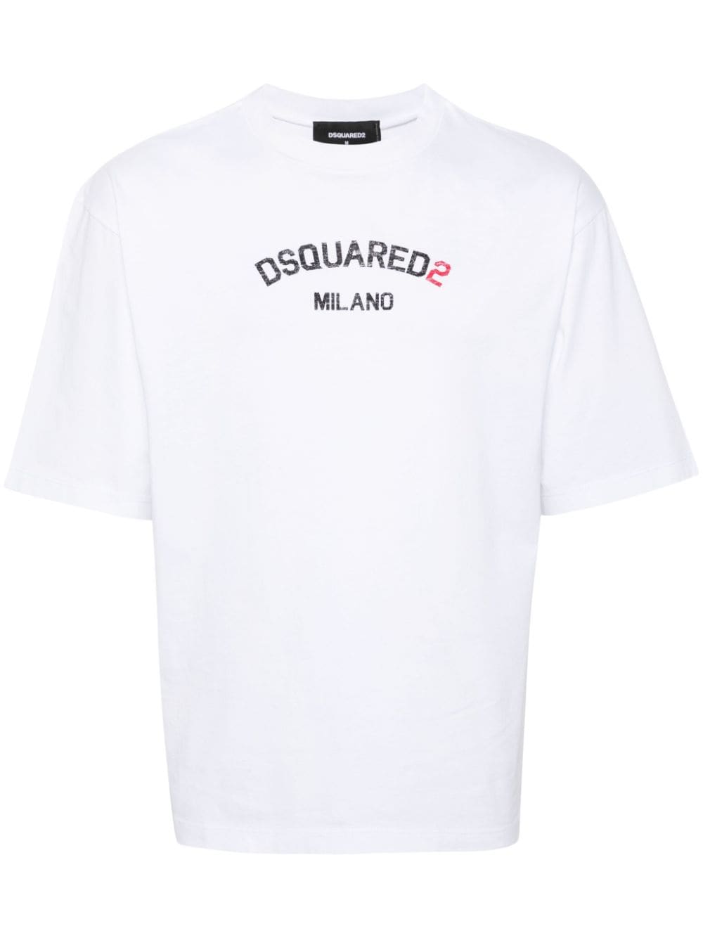 Dsquared2 logo-print cotton T-shirt - White von Dsquared2