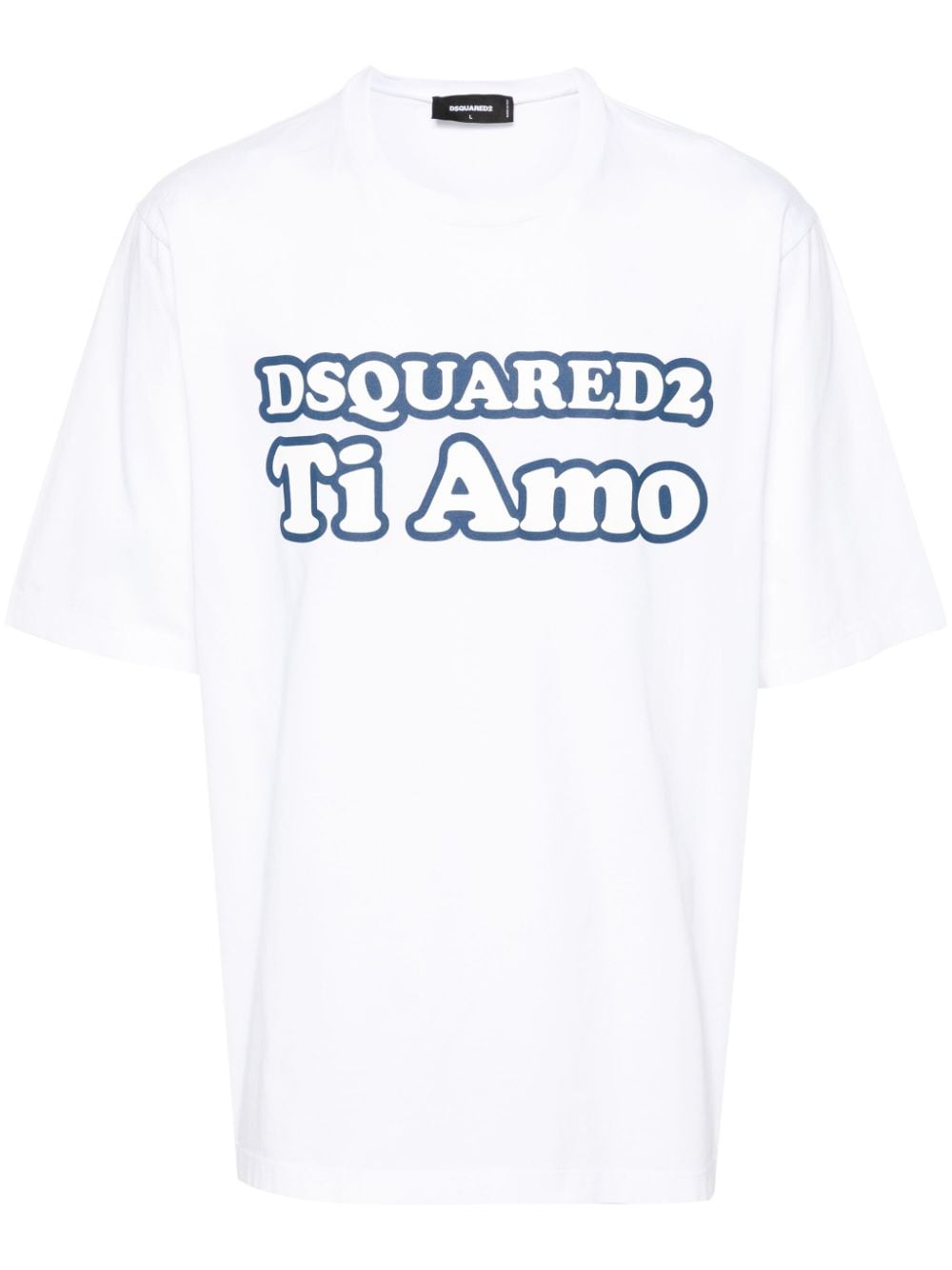 Dsquared2 logo-print cotton T-shirt - White von Dsquared2