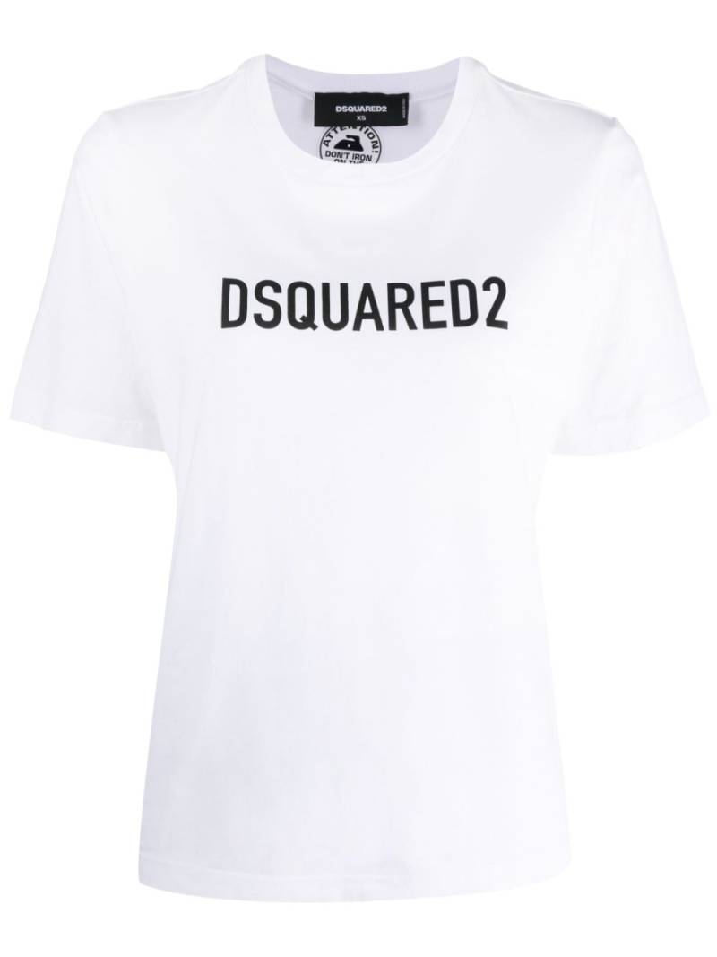 Dsquared2 logo-print cotton T-shirt - White von Dsquared2