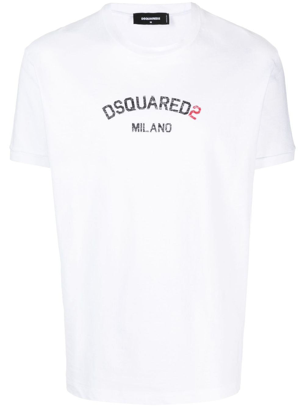 Dsquared2 logo-print cotton T-shirt - White von Dsquared2