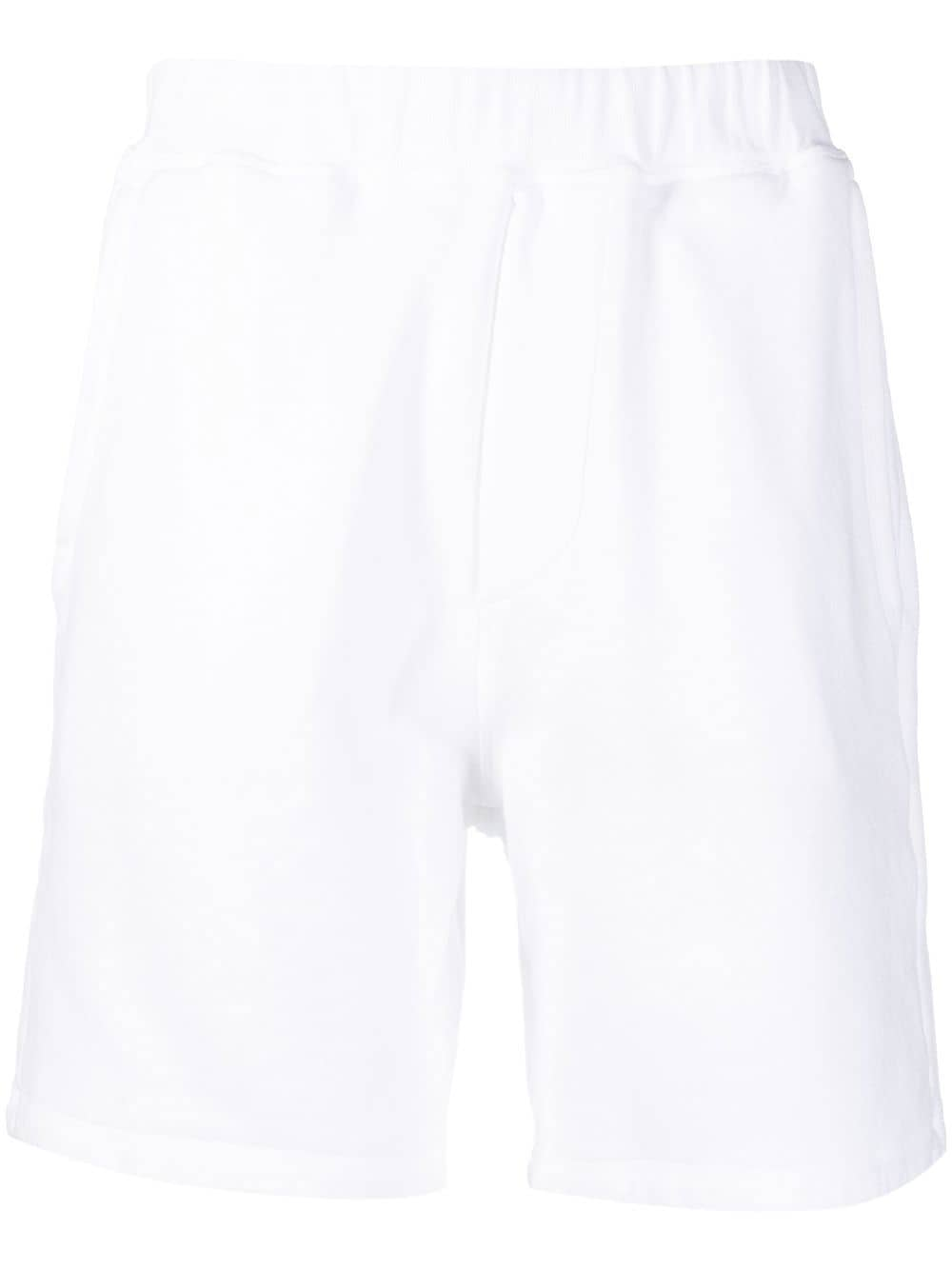 Dsquared2 logo-print cotton shorts - White von Dsquared2