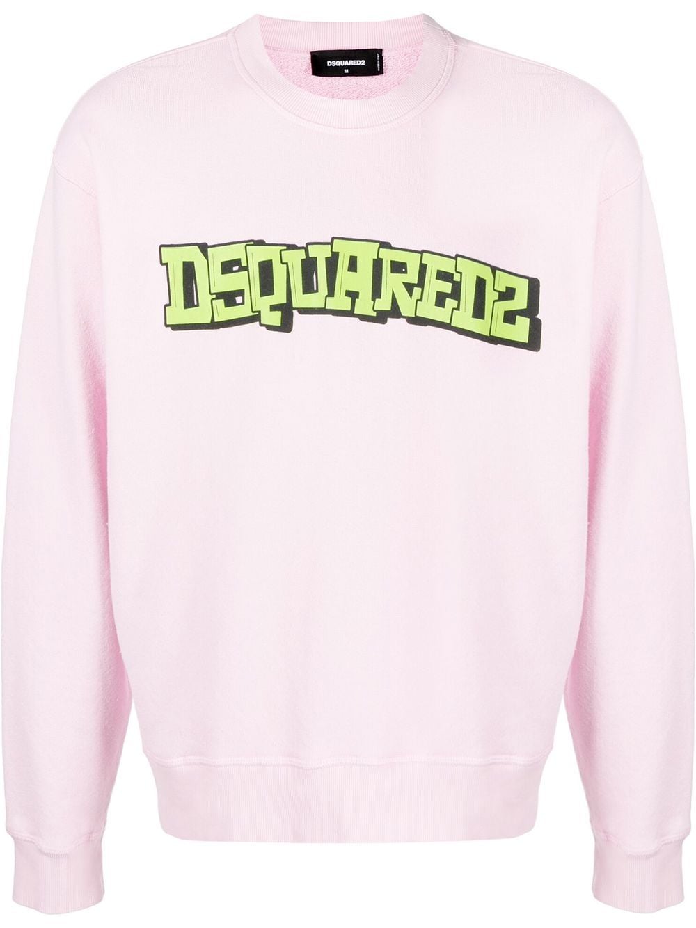 Dsquared2 logo-print detail sweatshirt - Pink von Dsquared2