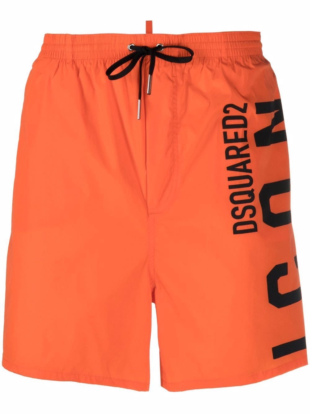 Dsquared2 logo-print drawstring swim shorts - Orange von Dsquared2