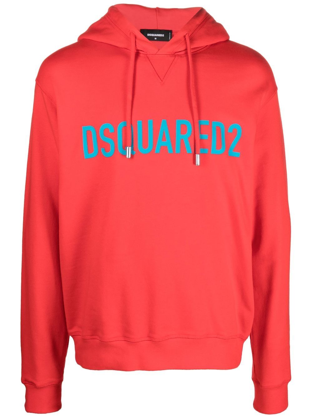 Dsquared2 logo-print long-sleeve hoodie von Dsquared2