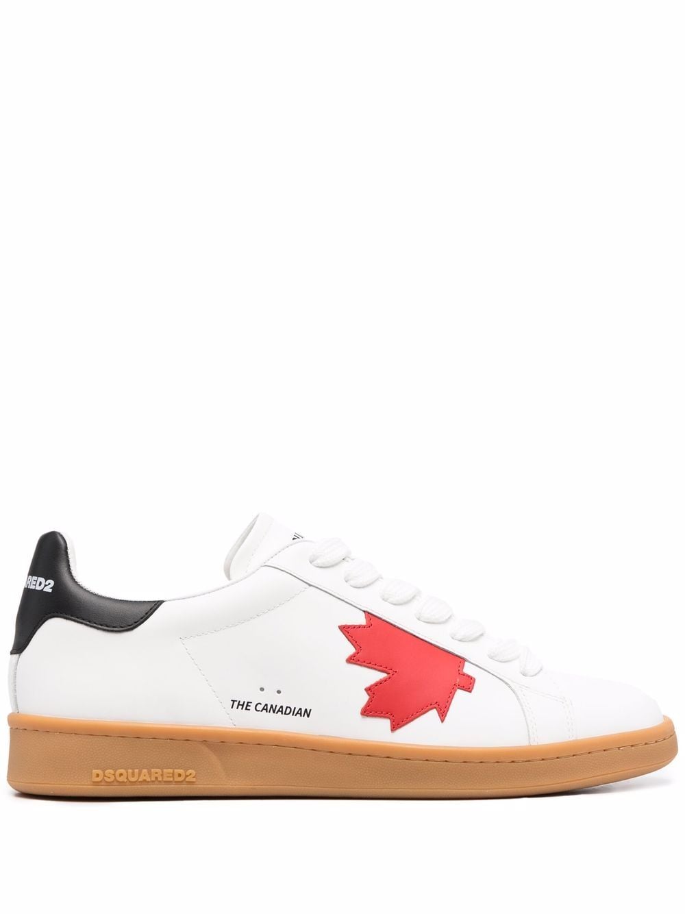 Dsquared2 logo-print low top sneakers - White von Dsquared2