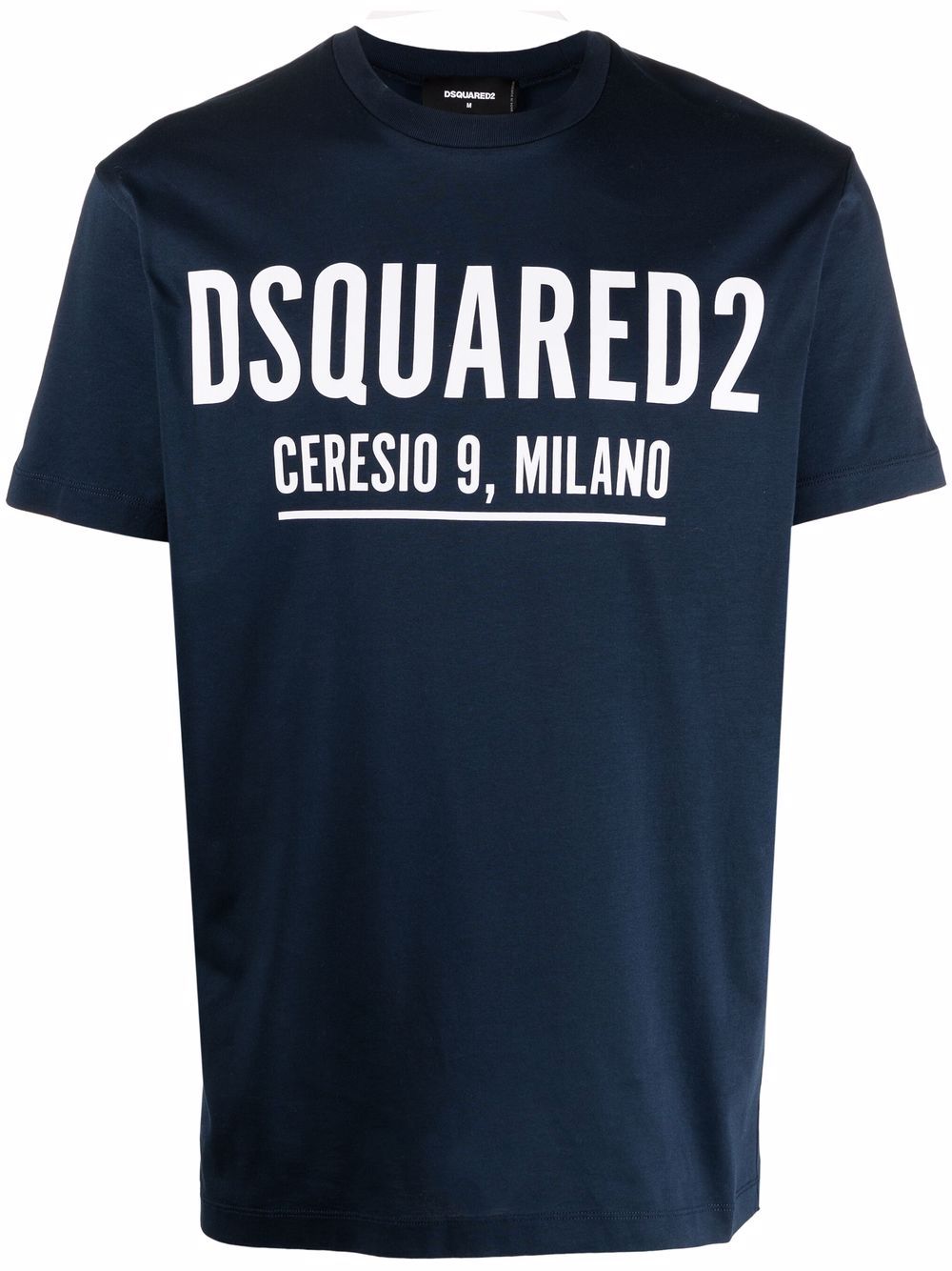 Dsquared2 logo-print short-sleeve T-shirt - Blue von Dsquared2