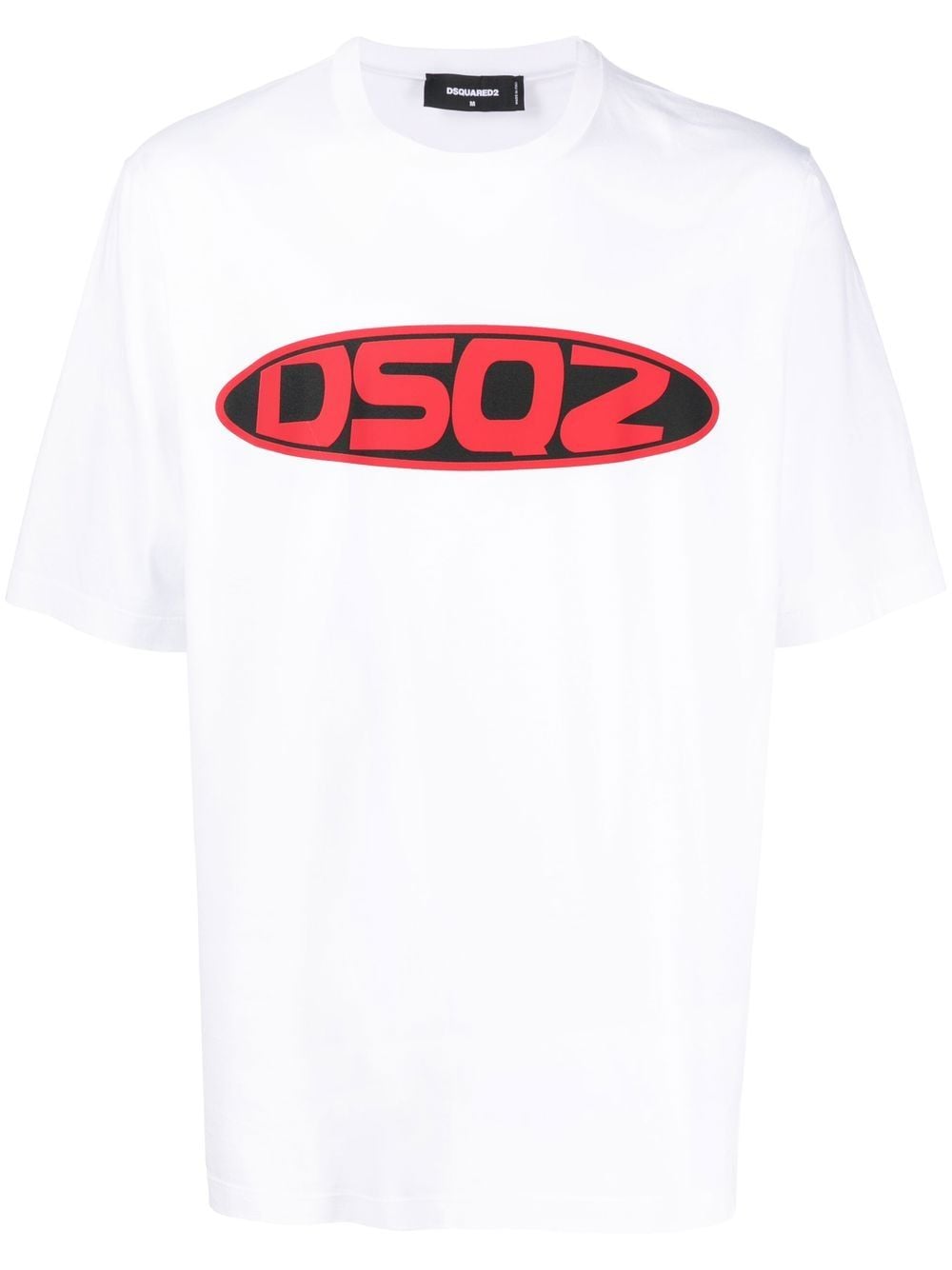 Dsquared2 logo-print short-sleeve T-shirt - White von Dsquared2