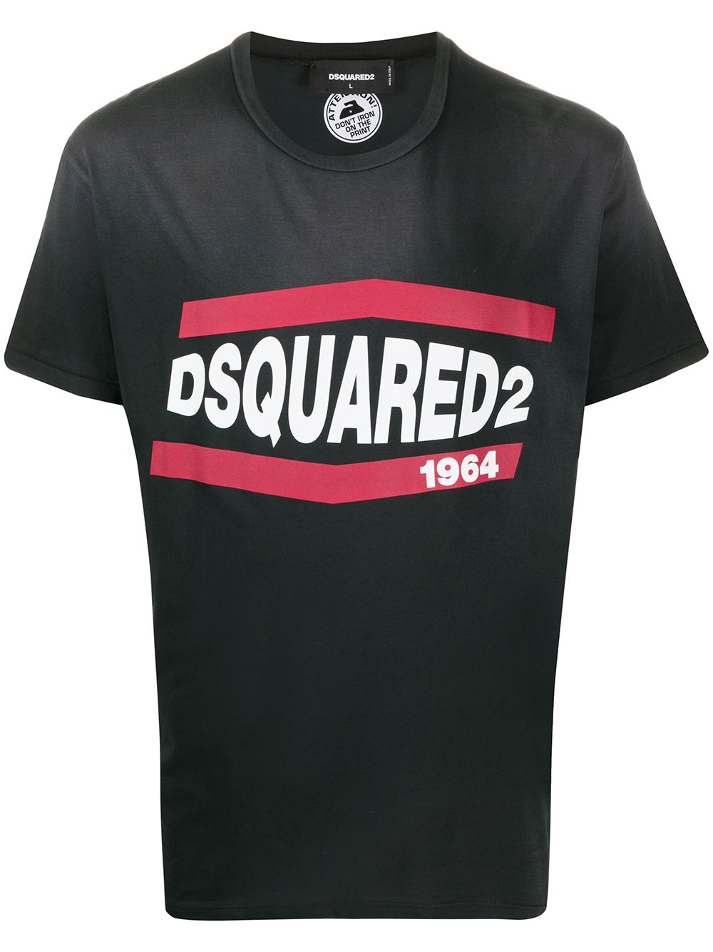 Dsquared2 logo print short-sleeved T-shirt - Black von Dsquared2
