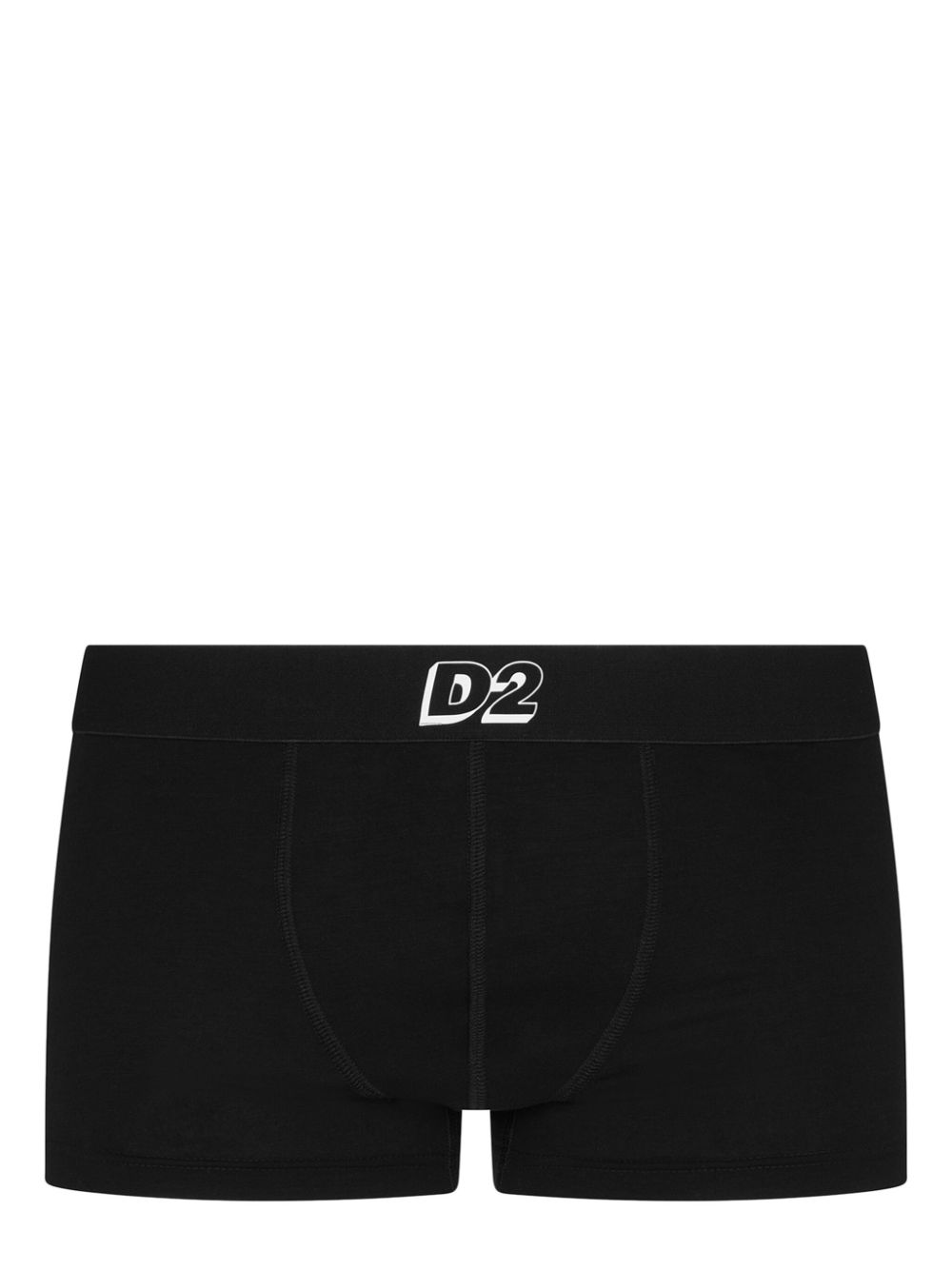 Dsquared2 logo-print strap cotton-blend boxers - Black von Dsquared2