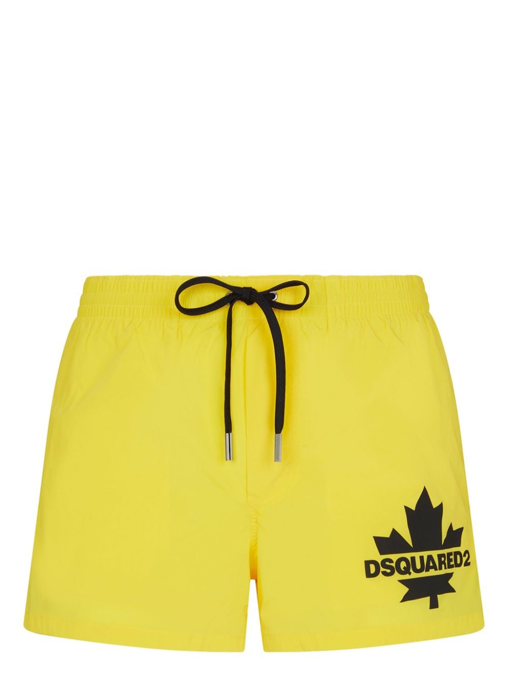Dsquared2 logo-print swim shorts - Yellow von Dsquared2