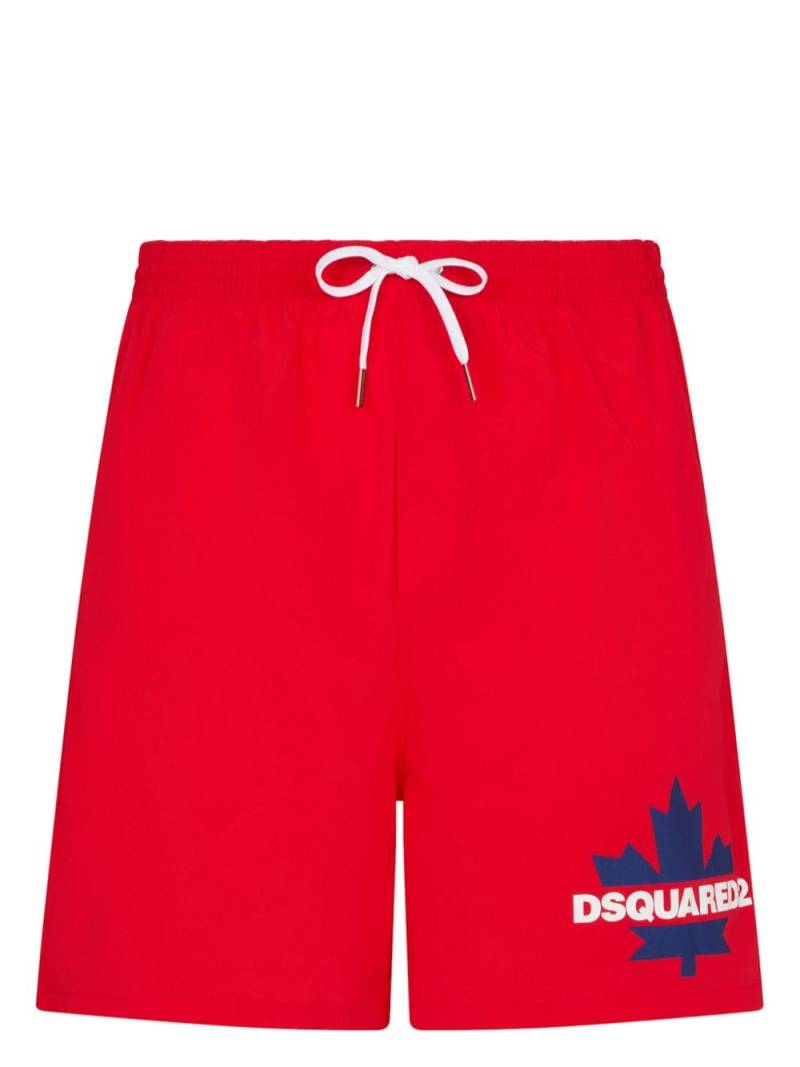 Dsquared2 logo-print swim shorts von Dsquared2