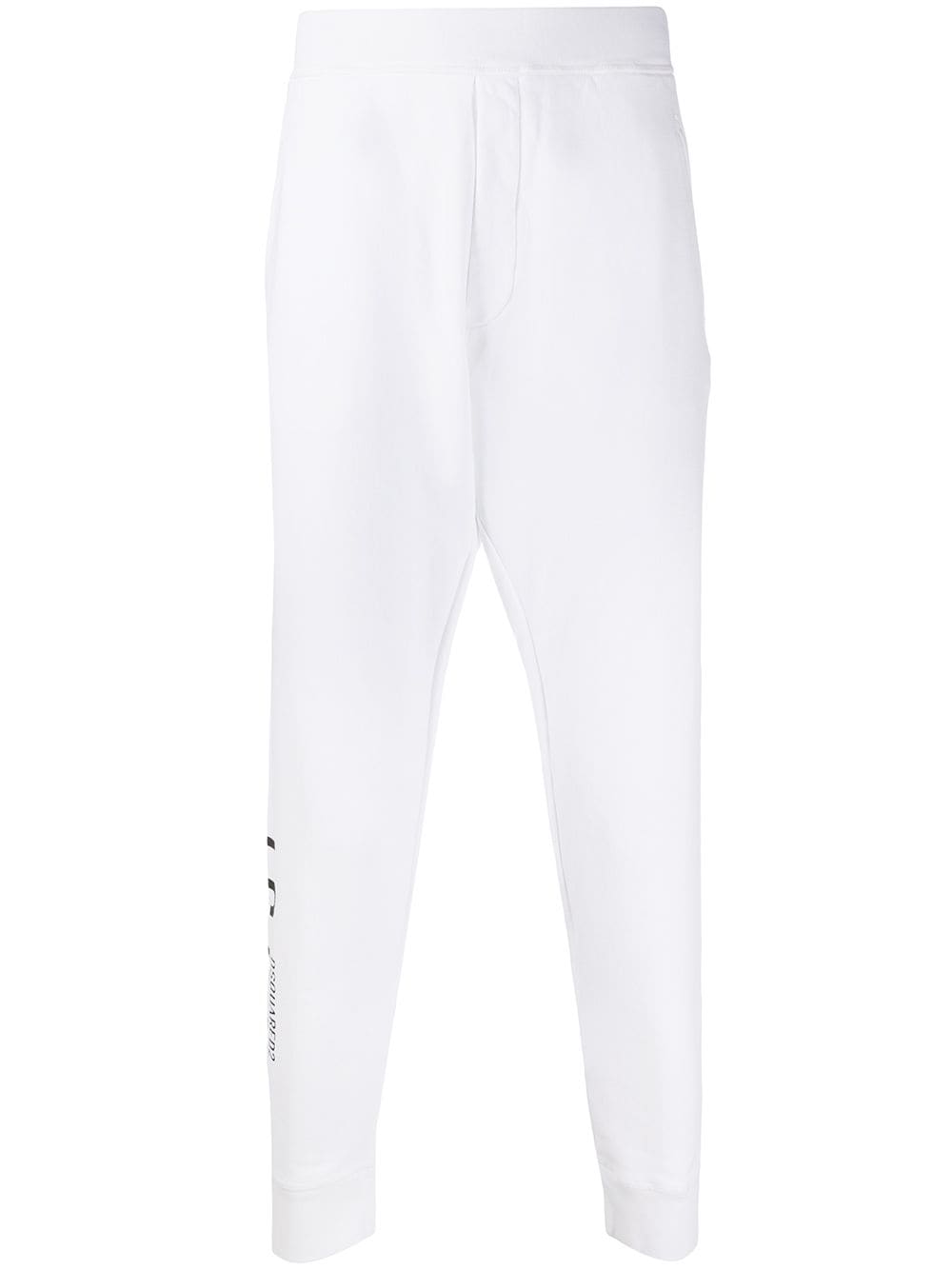 Dsquared2 logo print track pants - White von Dsquared2